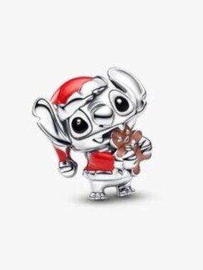 Authentic Pandora Disney Stitch Holiday Charm - NWOT